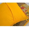 Rastogi Handicrafts Handmade Patchwork Cushion Pillow, Sari Patch Throw Pillow