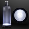 White Light Up LED Bottle Base Up Light