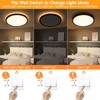 Bargeni 2 Pack Flush Mount Ceiling Light,12 inch Ceiling Light
