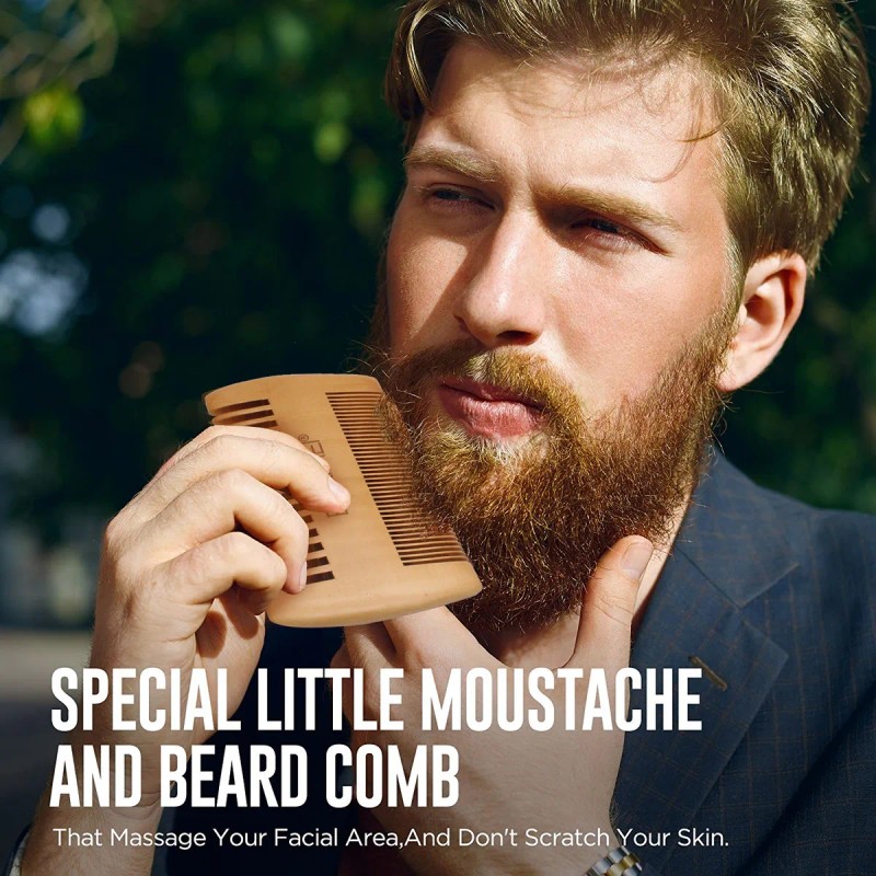 Kit Cuidado Barba Hidrata Y Nutre Mejora Textura No Grasoso