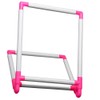 Healifty Square Tool Cross Stand Floor Holder Embroidery Hoop Embroidery