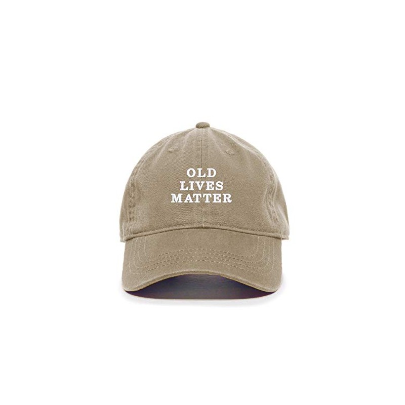 Old Lives Matter Baseball Cap Embroidered Cotton Adjustable Dad Hat