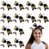 12 Pcs Senior 2026 Hair Bows with Glitter Letter Sparkly