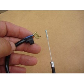 CTTINKT GENUINE BR500 BR550 BR600 BLOWER THROTTLE CONTROL HANDLE & CABLE, Replacement for STIHL OEM, BLACK