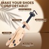 LuckySlycyc 4-Way Adjustable Shoe Stretcher for Wide Feet & Bunions
