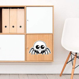 Large 210mm 'Cute Spider' Permanent Sticker Decal for Cars/Windows/Bins/Walls etc (DW00088958)