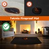 Tekmio Fireplace Mat Fire Pit Mat, 24 x 42 inch