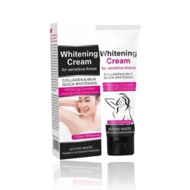 Crema Blanqueadora Para La Piel Aclarar Manchas En Partes Intimas Axilas Cuello