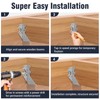 LukLoy 10 Pack 2x4 Joist Hanger 20 Gauge Galvanizing Face