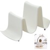 Norhogo Spoon Rest Kitchen, Wave Pot Lid Holder, Creative Colourful