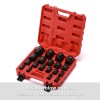FS TOOL 19 PCS 1/2" Drive Standard Impact Socket Set,