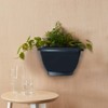 PHG Stylish Wall Flower Planters | Elegant Outdoor Plastic Planters