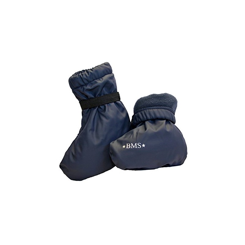 BMS Boys' Booties Blue Navy