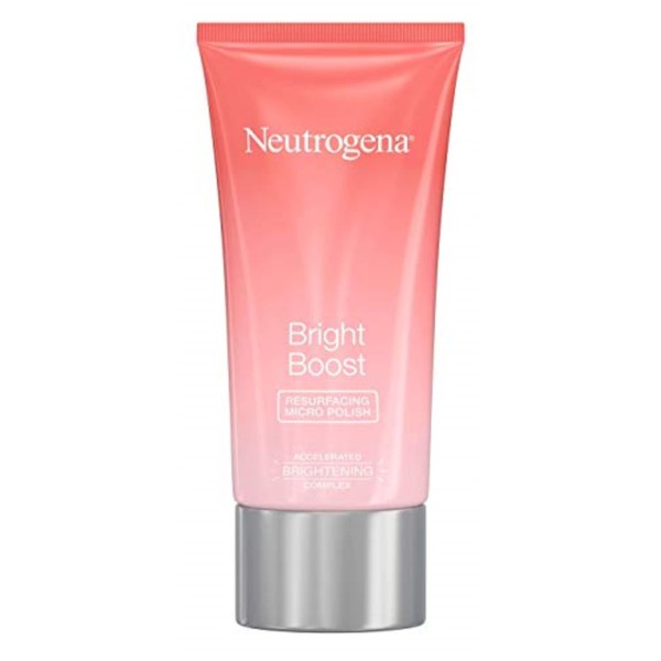 Neutrogena Bright Boost Face Micro Polish 2.6 Ounce (75ml) (Pack of 2)