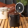 1.5L Coffee Canister Coffee Container with Scoop Date Tracker Stainless