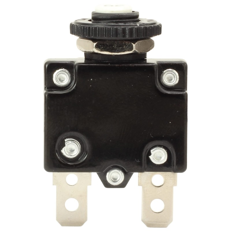 Fastronix 10 Amp Push Button Manual Reset Circuit Breaker Panel