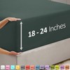 Hearth & Harbor Green Fitted Sheet Queen Size, Extra Deep