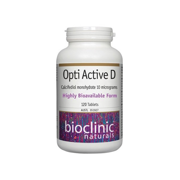 Bioclinic Opti Active D 120Tabs