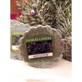 Yankee Candle Set of 3 Yankee Candle" Mistletoe" scent Wax Melts NOS