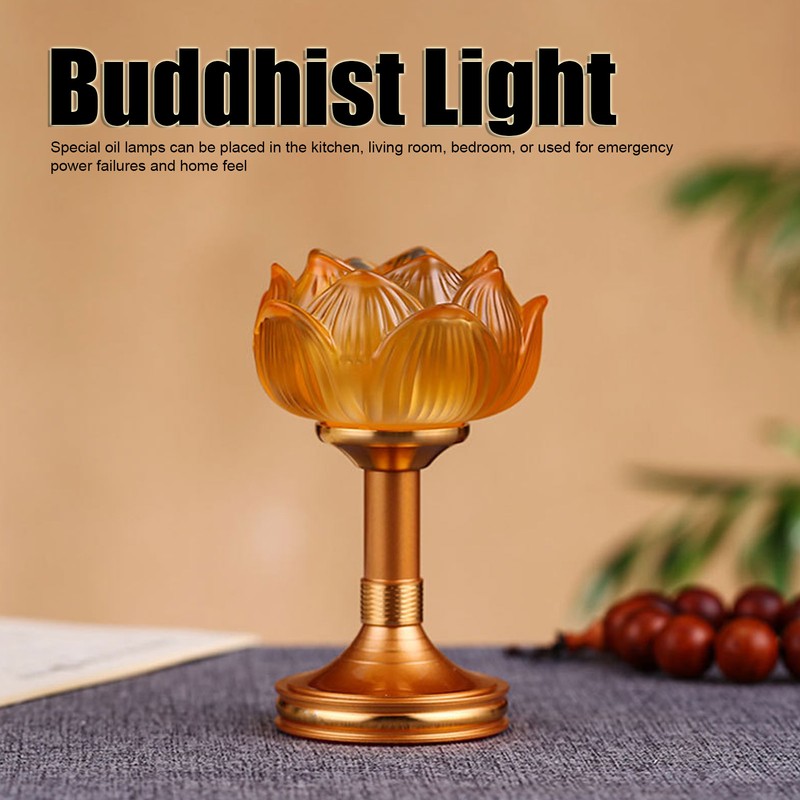 Buddhist Lotus Light Good Stability Elegant Fashion Exquisitely Made Buddhist