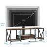 NinPeen 63" W TV Stand with Mount for 50,55,65,75" TV,Entertainment