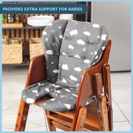 Todays Kids Baby High Chair Cover Pad - Wooden High Chair Cushion, High Chair...