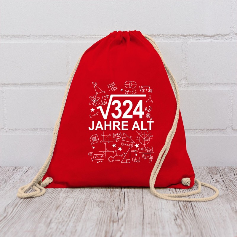 Shirtracer - Gym Bag Backpack - 18th Birthday - (Root