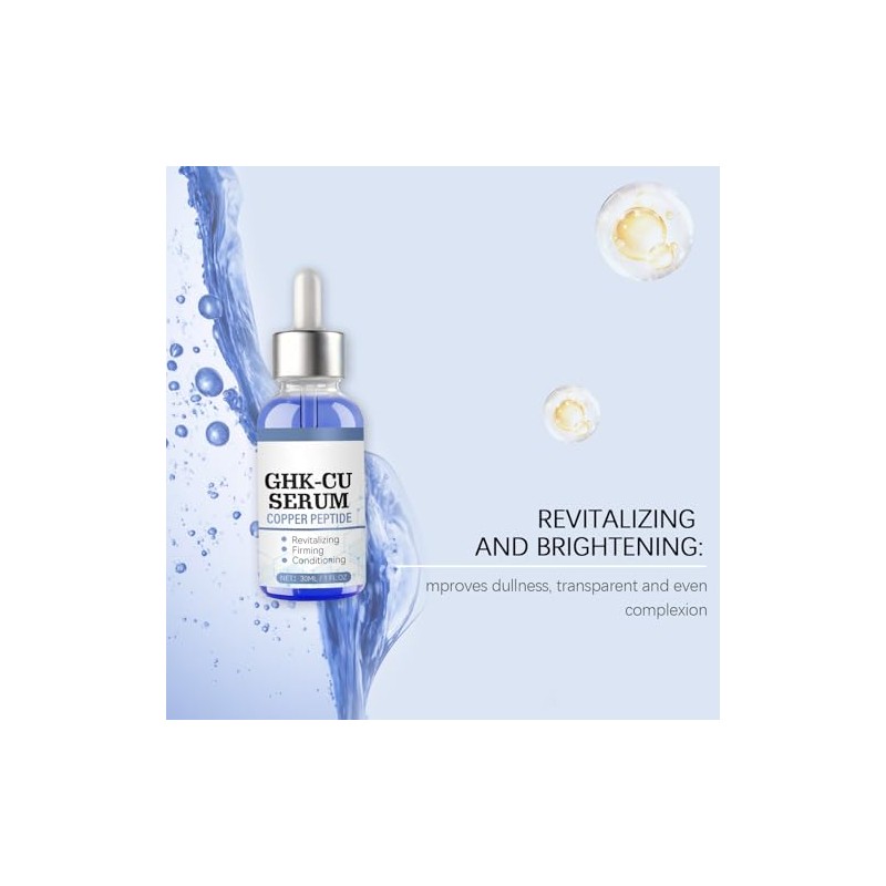 Sérum Facial Con Péptidos De Cobre — Copper Peptide Face