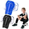 2 Pairs Soccer Shin Guards Shin Pads Extra Lightweight Slide