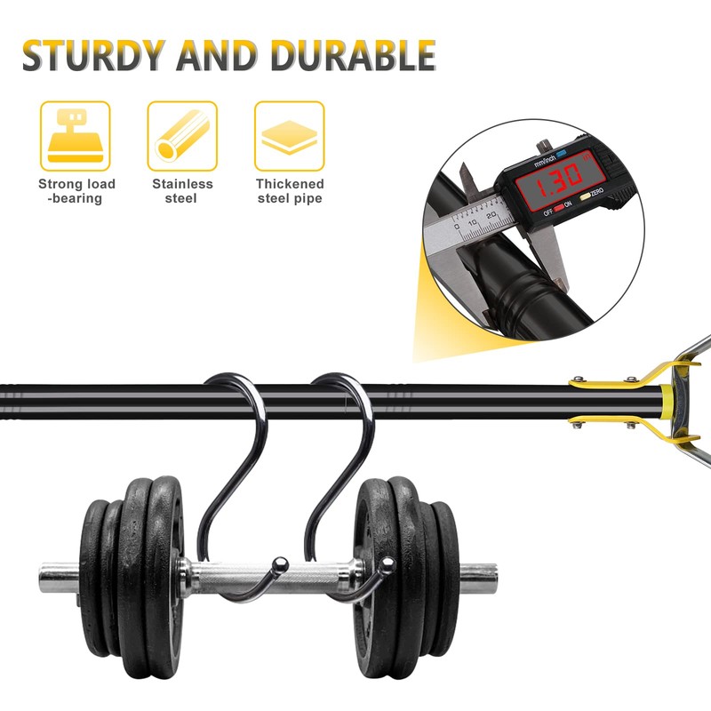 BsBsBest Scuffle Hoe Garden Tool, Stirrup Loop Hoe with 54