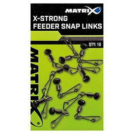 Fox Matrix X-Strong Feeder Snap Left Size 10