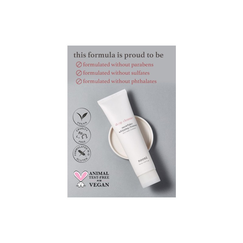 nooni [nooni]Snowflake Whipping Cleanser 150ml