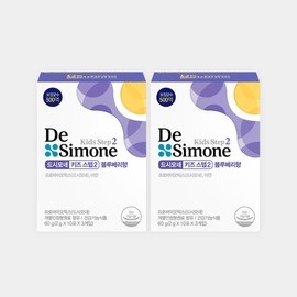 DeSimone Kids Step 2 Blueberry Flavor (Guaranteed Bacterial Count 50 Billion, Zinc) 30 packets, 2 units / 드시모네 키즈 스텝2 블루베리향 (보장균수 500억, 아연) 30포, 2개