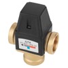 3 Way DN20 Female Thread Brass Thermostatic Mixing Valve for