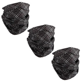 Set of 3 Neck Gaiter Seamless Face Mask Tube