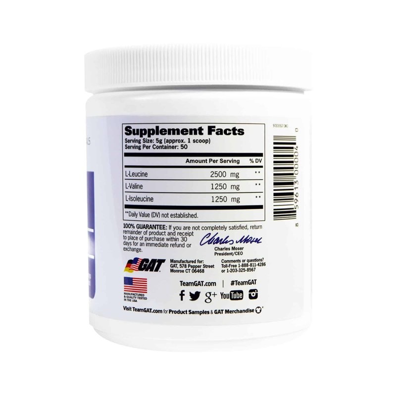 BCAA POWDER GAT SPORT 50 SERVICIOS