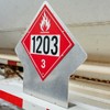 Aluminum Hazmat Placard Bracket, Top-Mount Bumper Bracket, 13" x 2-3/4",