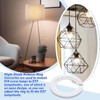 Weewooday Weewooday 10 Pack E27 to E14 White Lamp Shade