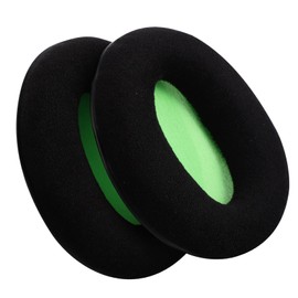 ORFOFE 2pcs Earphone Sponge Sleeves Soft Flannelette Headphone Compatible Khx-hscp Cloud Ii and Lightweight Easy to Install Comfortable