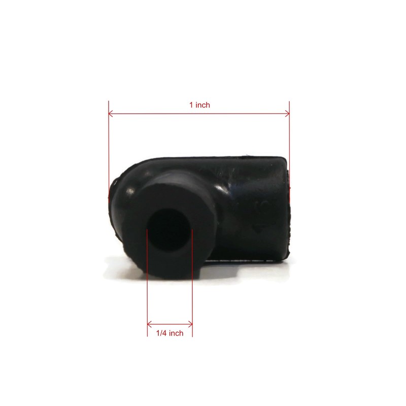 The ROP Shop Universal 7mm Spark Plug Boot w/Clip for