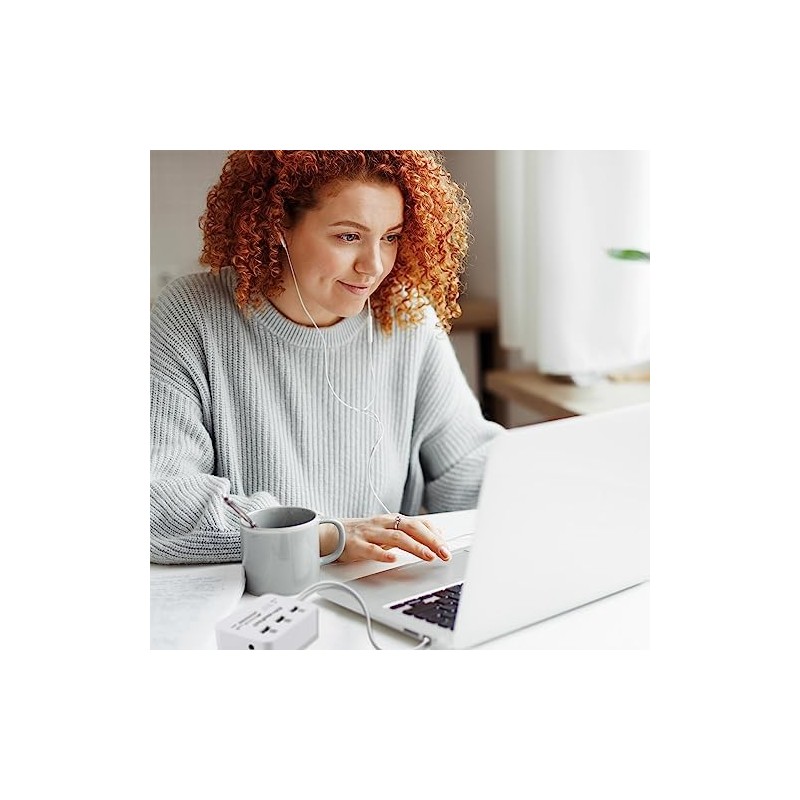 Retoo Hub USB 7 en 1, Lector de Tarjetas, Lector