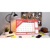 2026 LARGE STAND UP DESK TOP MONTH TO VIEW PLANNER
