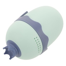 KOMBIUDA Cute Crown Design Bath Rinser Large Opening Water Scoop for Boys and Girls Safe Gentle Bathing Cup