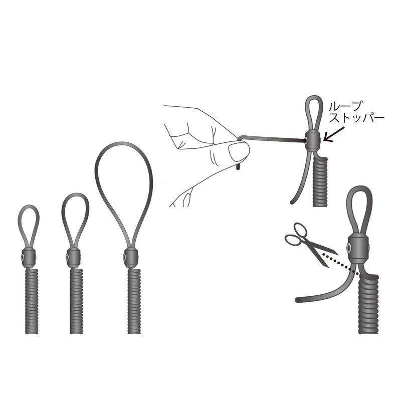 Daiichi Seiko MG3500 Carabiner Holder, Red, Fishing