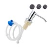 Kitchen Sink Soap Dispenser Pump - Stainless Steel Countertop Dish