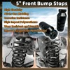 2 Pcs 5"XJ Front Bump Stops, XJ Polyurethane Extended Bump