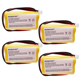 RDDBAPOW 4.8V 700mAh BL93NC487 Ni-CD Exit Sign Emergency Light Battery for Emergi-Lite BAA-48R BAA48R,OSI OSA-126 OSA126 BL93NC484 BL93NC485 Interstate NIC0186 (4x4.8v 700mah ni-cd Battery)