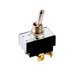 Gardner Bender GSW-14 Electrical Toggle Switch, DPST, ON-OFF, 2 A/125V AC, Screw Terminal