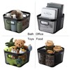 MorningRo 4 Pack Metal Mesh Basket with Hollow Handles 11