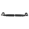 Pair of Motorcycle Foot Pegs Clamp Footrest Mount for 1in
